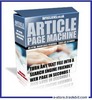 Thumbnail Article Page Machine - Convert Text Article Or Data 