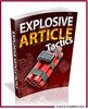 Thumbnail Explosion Article Tactics - Using EZA (ezinearticles.com)
