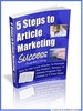 Thumbnail 5 Steps To Article Marketing Success (MRR)