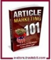 Thumbnail Article Marketing 101 (MRR) - Promote Business