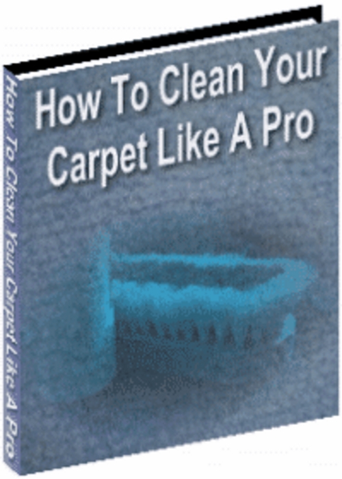 Product picture How To Clean Your Carpet Like A Pro
