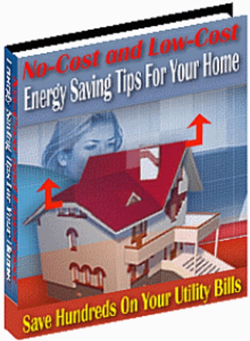 Product picture No Cost and Low Cost Energy Saving Tips For Your Home 
