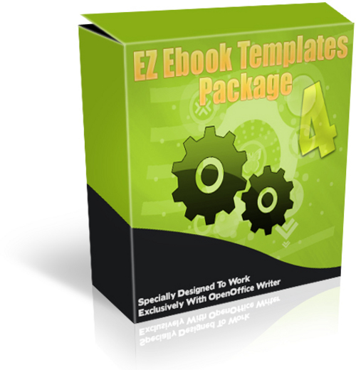 Product picture EZ eBook Template Package 4 MRR