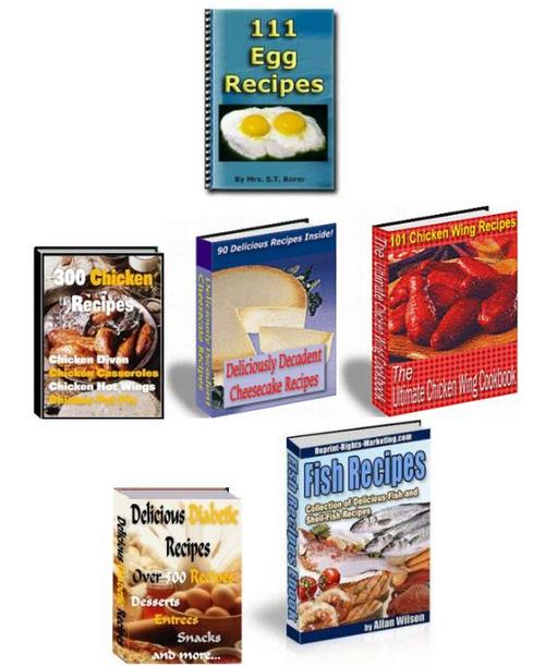 Product picture 6 Cool Recipes Books 