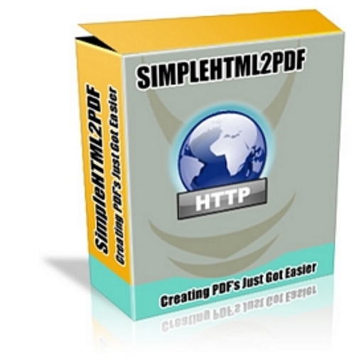 Product picture SIMPLE HTML 2 PDF With Resale Rights