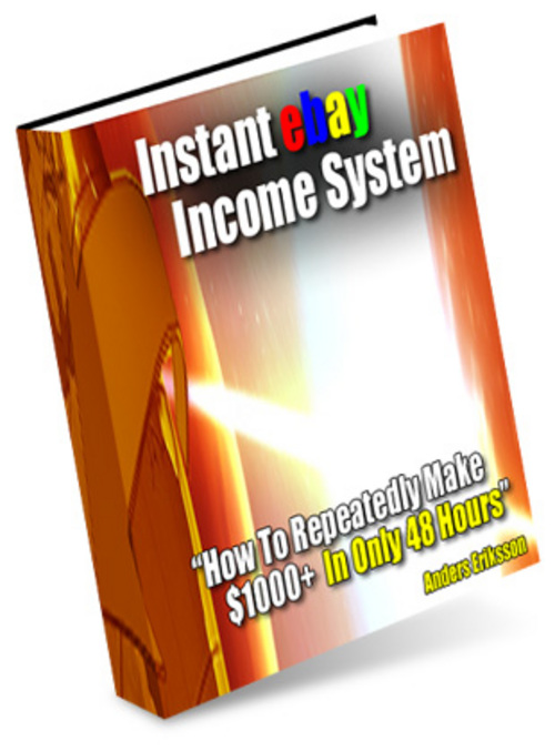 Product picture Instant eBay Income System (ministe)