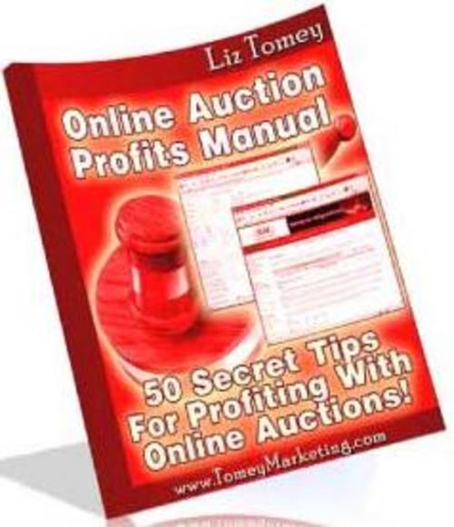 Product picture Online Auction Profits Manual (Liz Tomey)