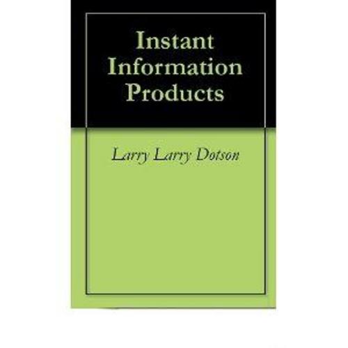 Product picture Instant Information Products 