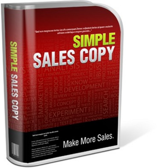 Product picture Simple Sales Copy (program)