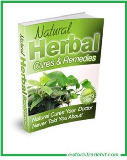 Product picture - Natural Herbal cures -