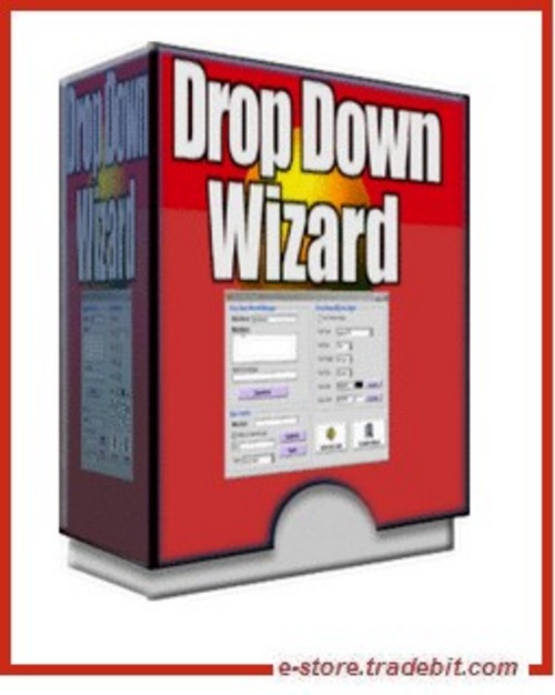 Product picture Drop Down - Creating Drop Down Menus