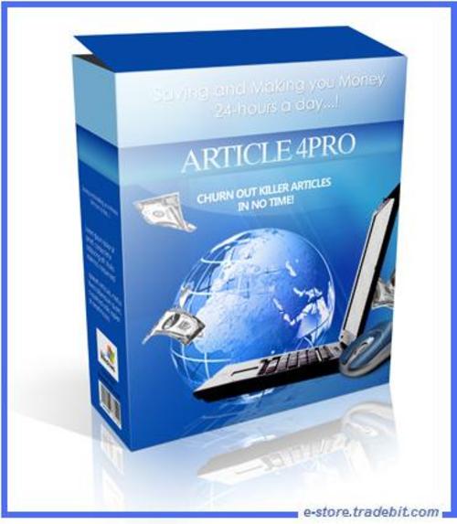 Product picture ARTICLE 4PRO (MRR) -   Create New And Unique Articles