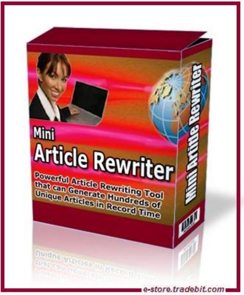 Product picture Mini Article Rewriter (MRR & Bonus Included)