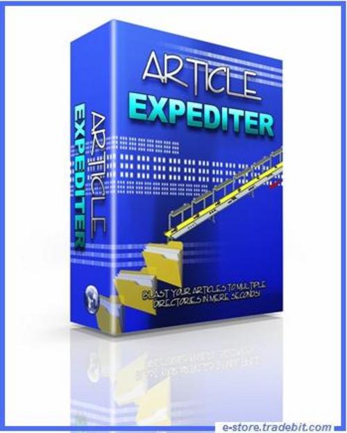 Product picture Article Expediter (MRR) - For Article Directories