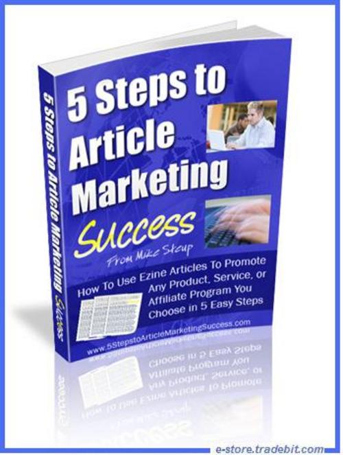 Product picture 5 Steps To Article Marketing Success (MRR)