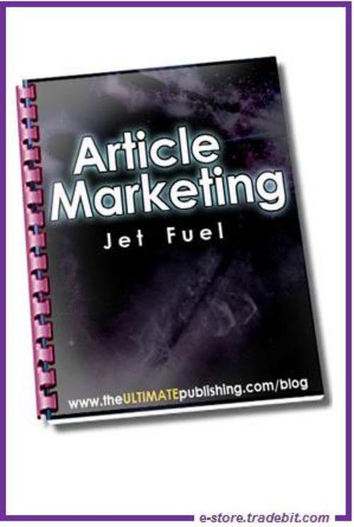 Product picture Article Marketing Jet Fuel - Ultimate Marketing Strategy
