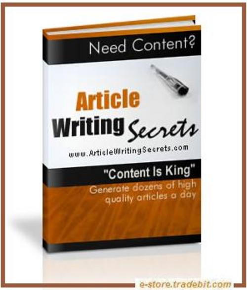 Product picture Article Writing Secrets - Create ebook