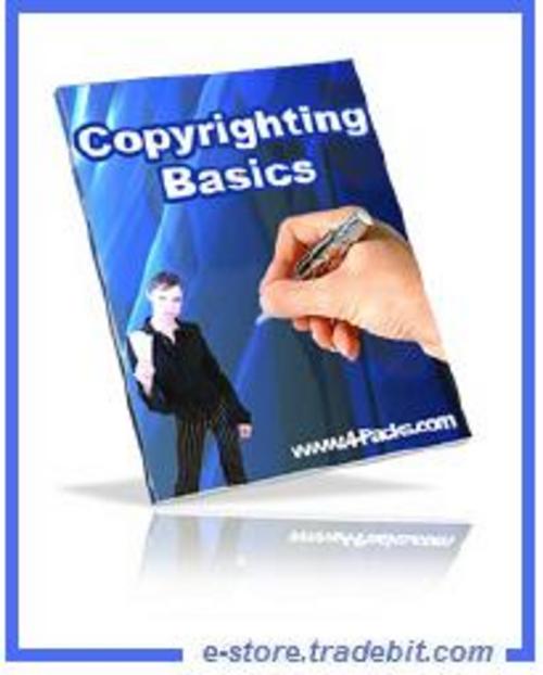 Product picture Copyrighting Basics - Effective Web Copywriter