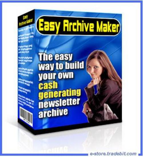 Product picture Easy Archive Maker - Create HTML Page