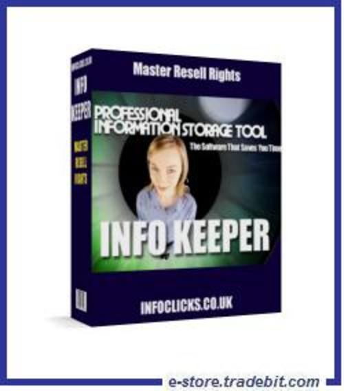 Product picture Info Keeper - Super Storage Utility