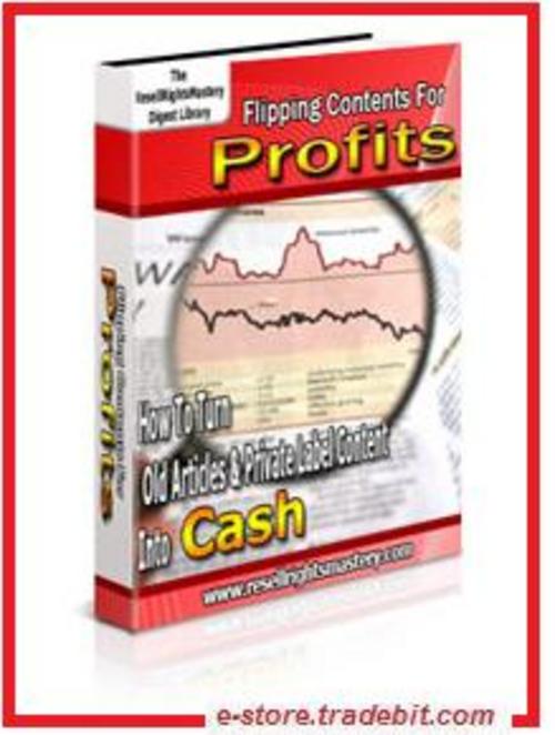 Product picture Flipping Content For Profits (MRR) - Guide Make Instant Cash