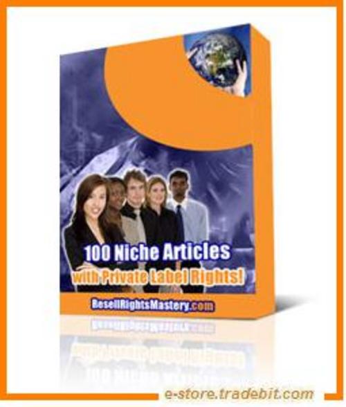 Product picture 100 Niche Articles Pack