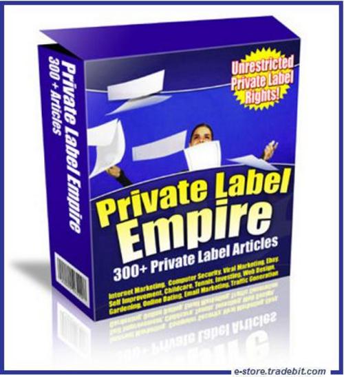 Product picture  Private Label Empire Pack