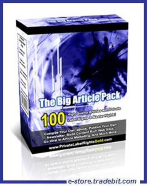 Product picture The Big Article Pack - Create Hot-Selling Information