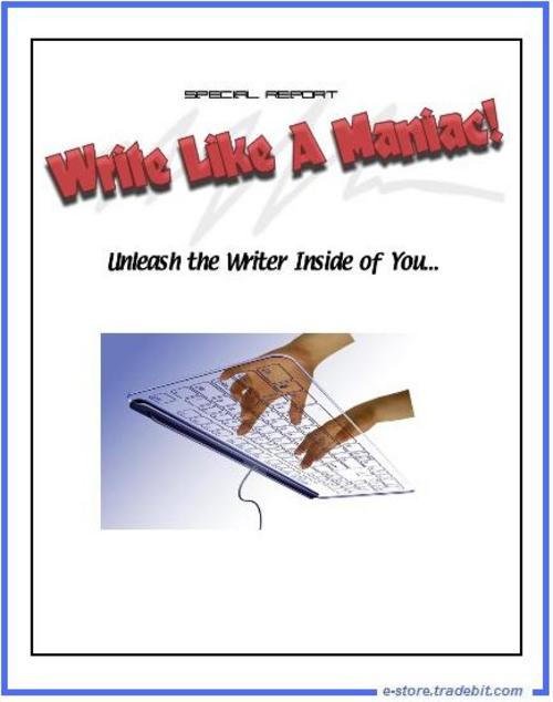 Product picture Write Like a Maniac -  Easy To Write