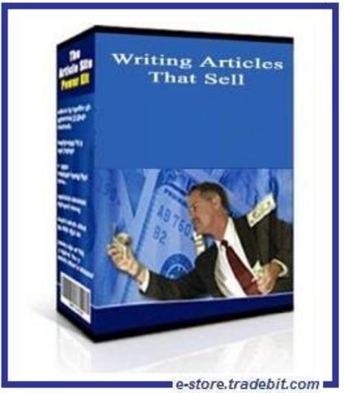 Product picture Writing Articles That Sell 