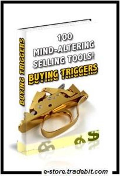 Product picture Buying Triggers: 100 Mind-Altering Selling Tools